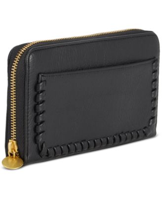 Whip-Stitch Zip Wallet, Created for Macy's