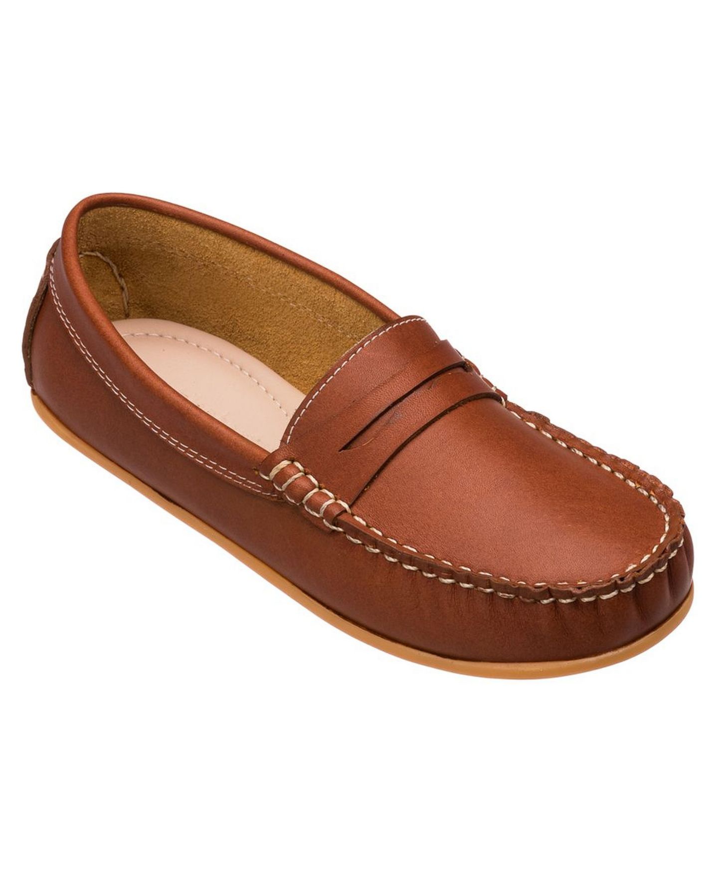 Мокасины Elephantito Child Boys JP Moccasin для малышей, цвет: Седельно-коричневый — фото 2