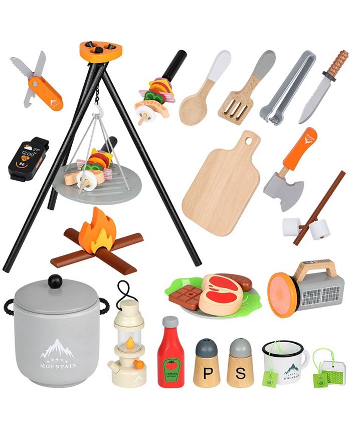 Play Brainy BBQ Campfire Play Set (45Pc) Macy's