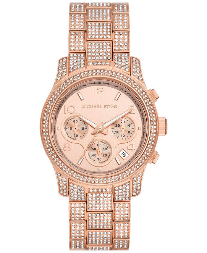 Michael kors discount gold watch macys