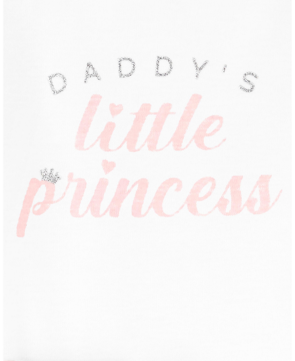 Carter's Baby Girls Daddy's Princess Bodysuit and Tutu Pants, 2 Piece Set