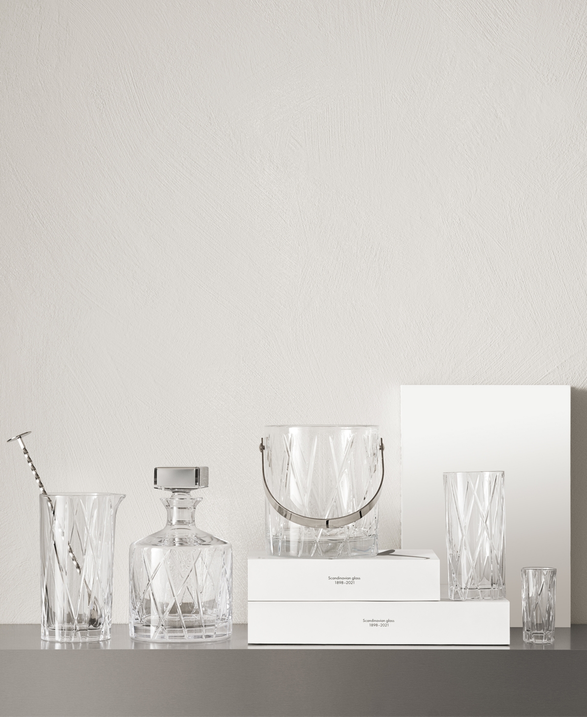 Orrefors City Shot Glasses, Set Of 2 In Clear