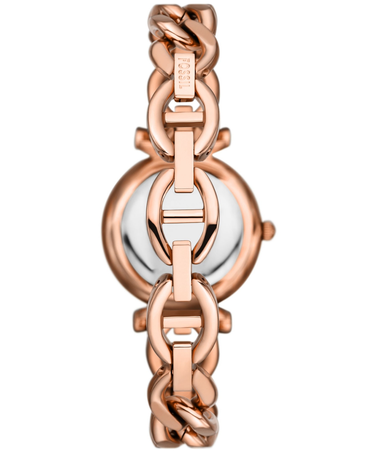 Fossil Women's Carlie Three-hand Gold-tone Stainless Steel Watch 28mm In Gold