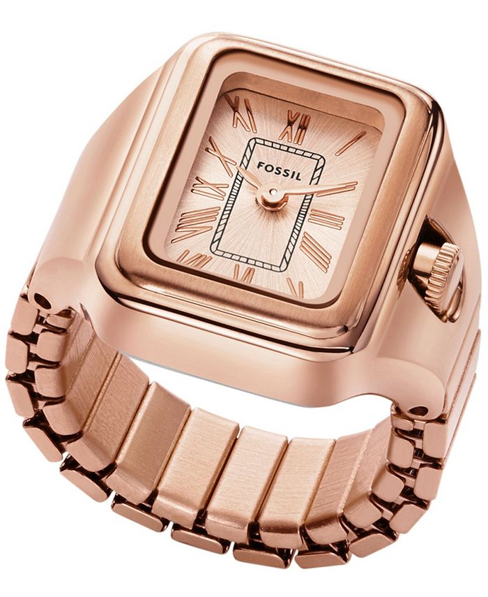 Fossil rose gold womens shop watch macys