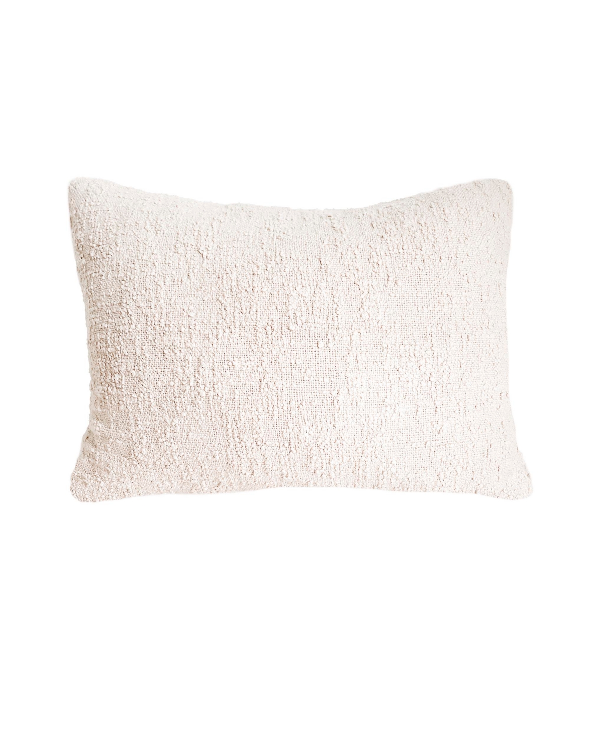 Cozy Cotton Ivory Boucle Dutch Euro Pillow Cover