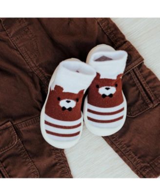 Infant Boys Breathable Washable Non-Slip Sock Shoes Big Bear