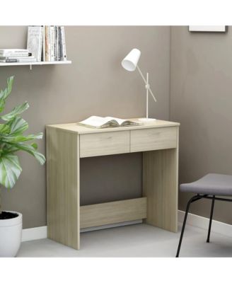 Desk Sonoma Oak 31.5"x15.7"x29.5" Engineered Wood
