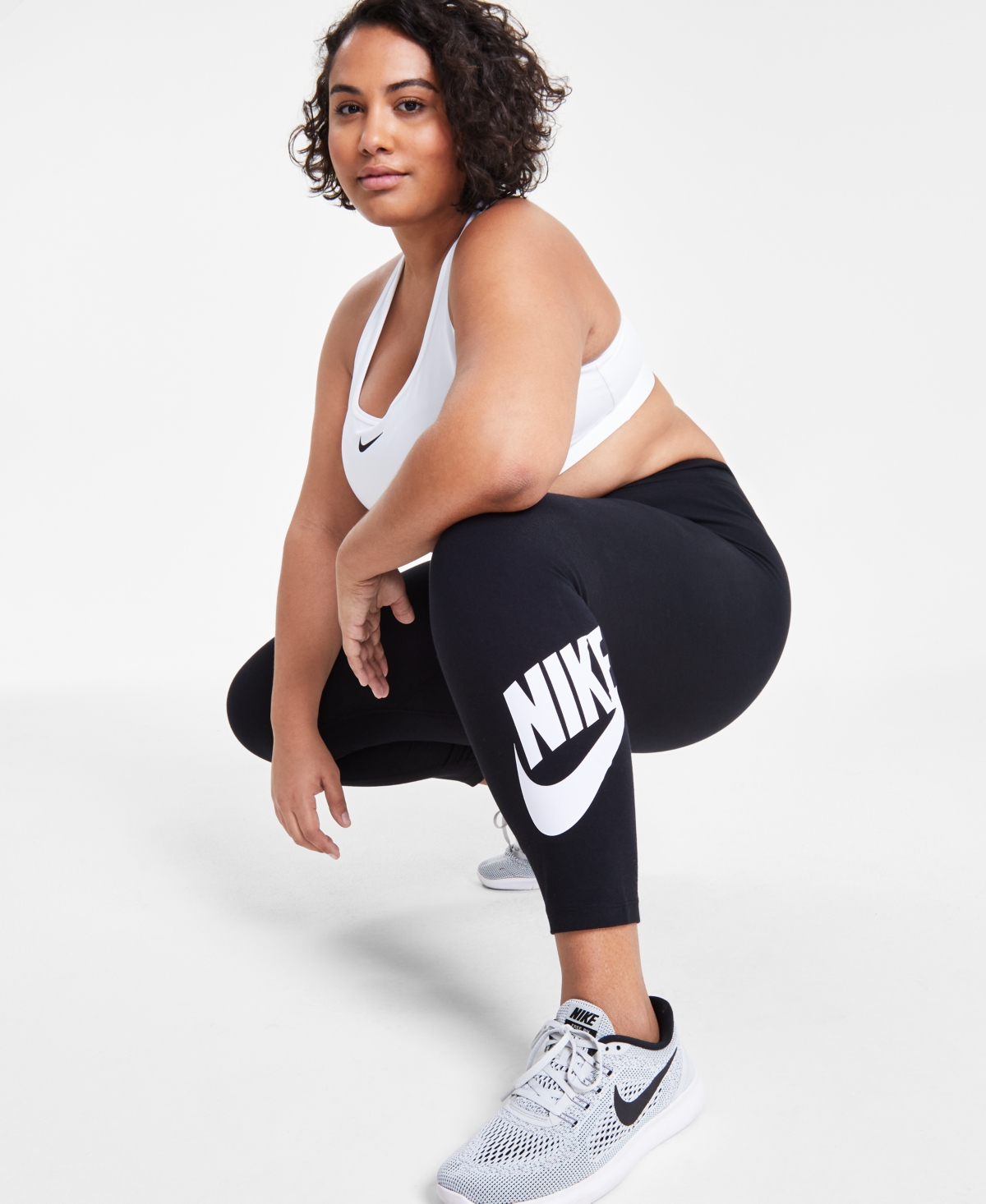 Nike Plus Size Sportswear Classics High-waisted Graphic Leggings In Multi
