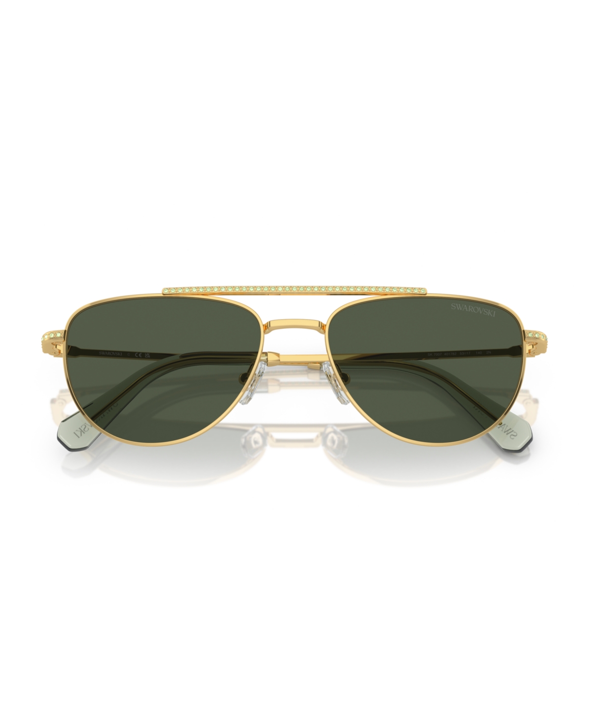 Swarovski Women's Sunglasses Sk7007 In Gold