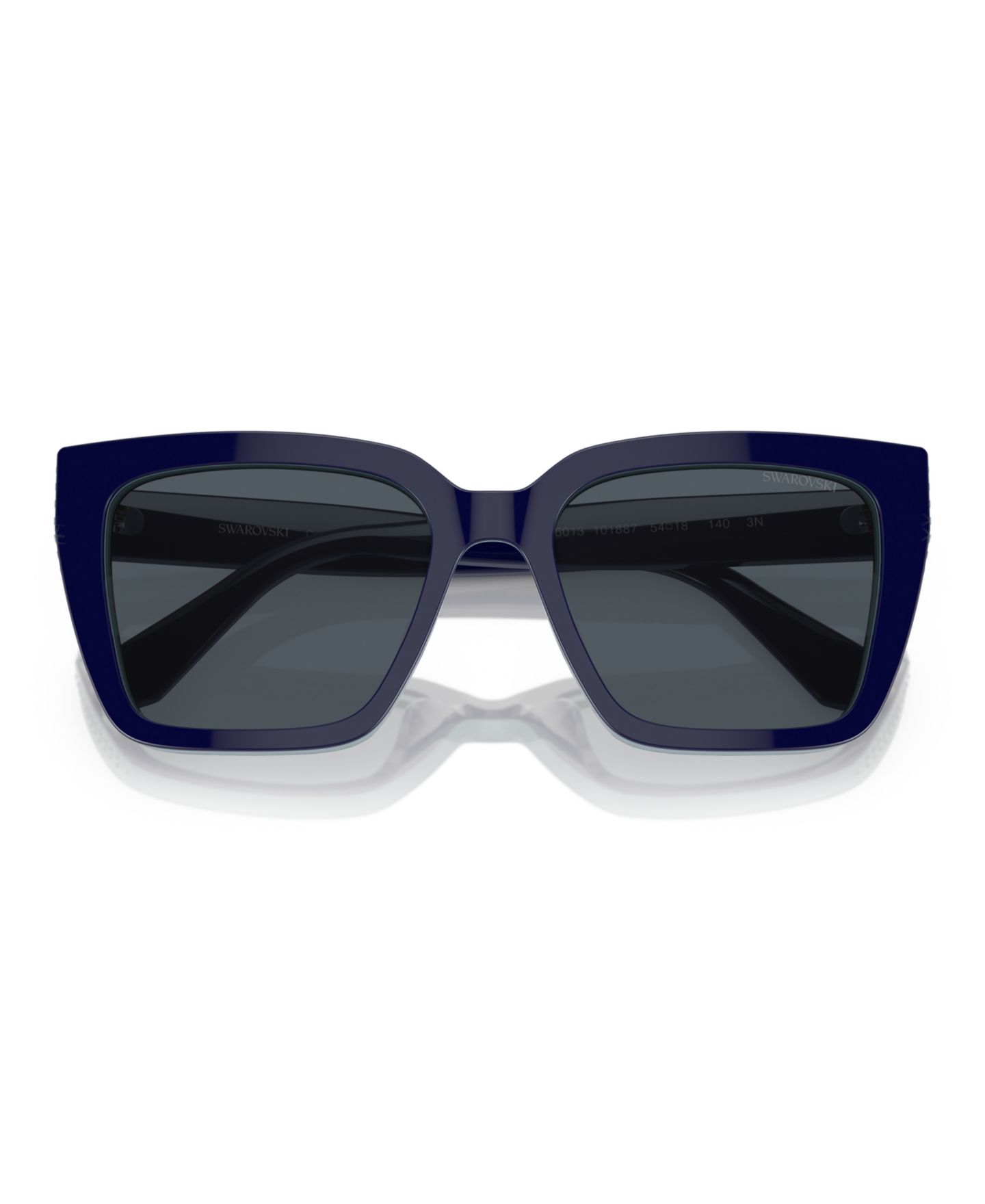 Женские солнцезащитные очки Swarovski Sunglasses SK6013, цвет: Синий — фото 5