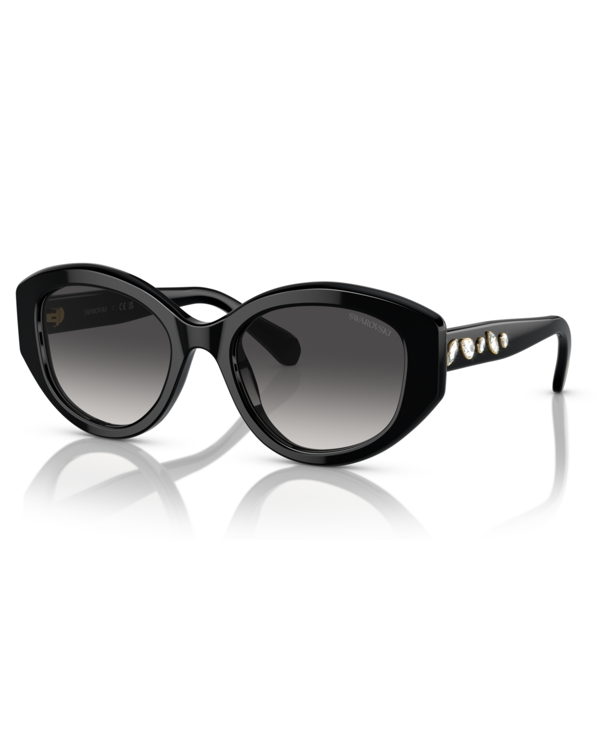 Swarovski Women's Sunglasses, Gradient Sk6005 In Black