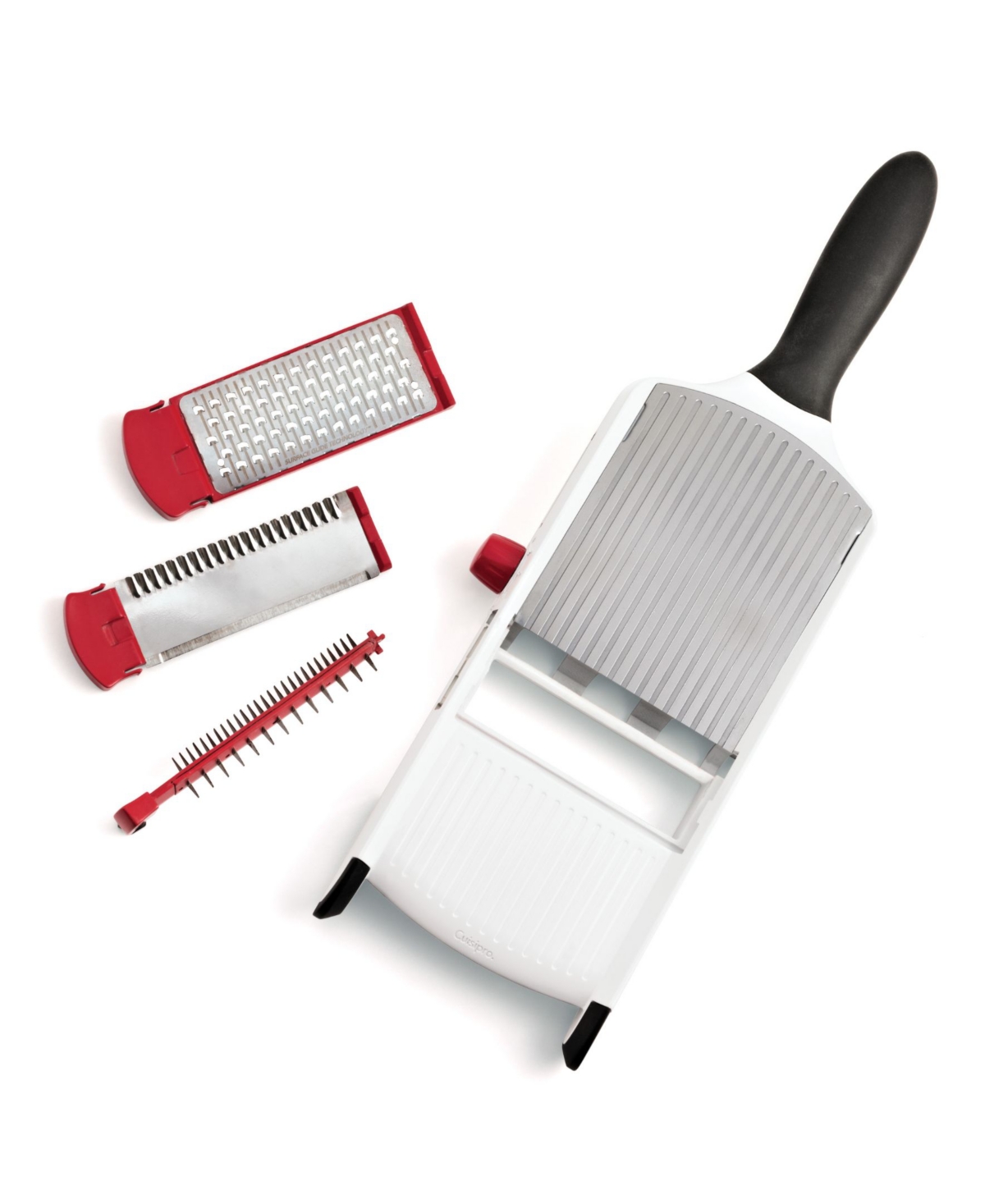 Cuisipro 3 Blade 14" Handheld Mandoline In Silver