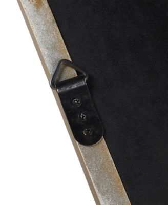 Adelaide Gold-Tone Scalloped Wood Wall Mirror