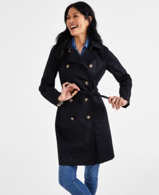 Style Co Women's Classic Trench Coat, Created for Macy's Macy's
