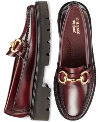 G.H.BASS Womens Lianna Super Bit Super Lug Weejuns Loafer
