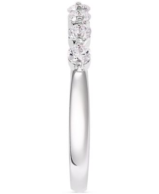 Diamond Seven Stone Band (1/2 ct. t.w.) in 14k White or Yellow Gold