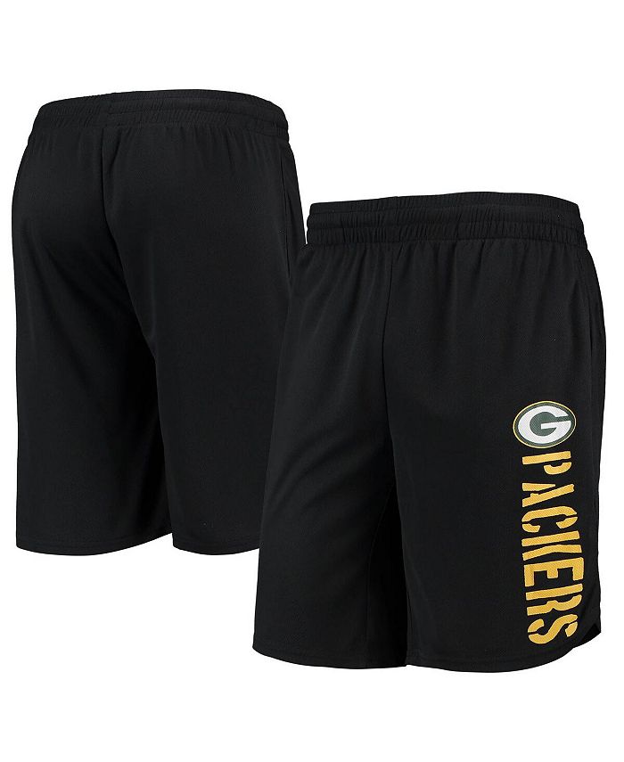 Msx By Michael Strahan Mens Black Green Bay Packers Training Shorts Macys 