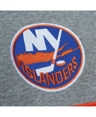 Men's Royal, Gray New York Islanders Head Coach Pullover Hoodie