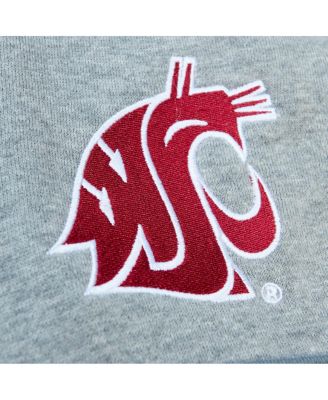 Men's Red Washington State Cougars Head Coach Pullover Hoodie
