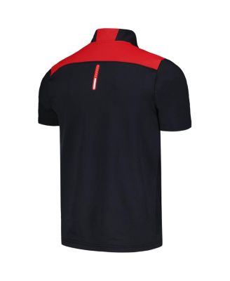 Men's Black Texas Tech Red Raiders Motivate Half-Zip Jacket