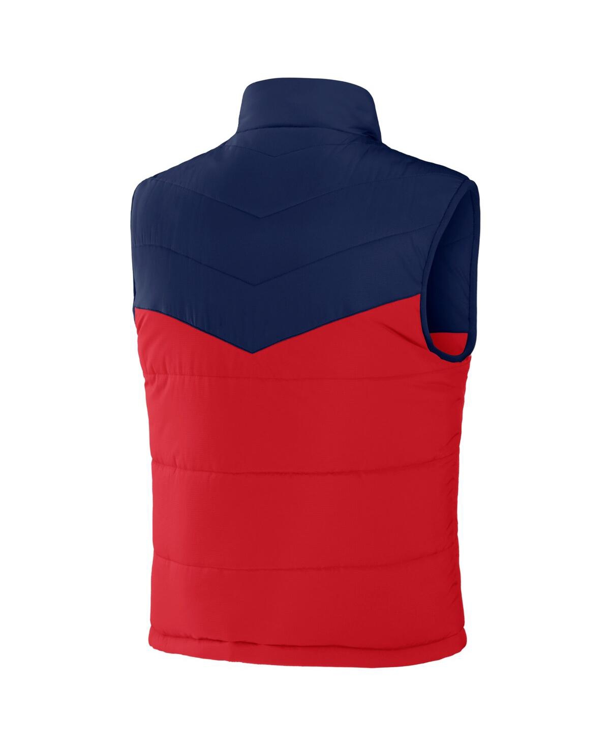 Men's Nfl x Darius Rucker Collection by FanaticsNew England Patriots Colorblocked Full-Zip Vest - Navy