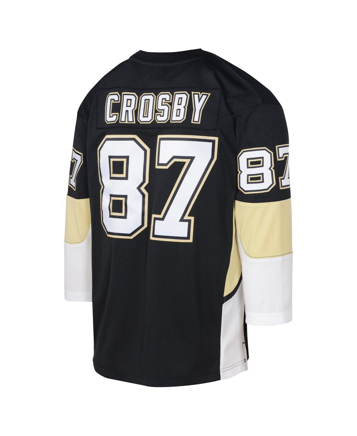 Big Boys Mitchell & Ness Sidney CrosbyPittsburgh Penguins 2008 Blue Line Player Jersey - Black