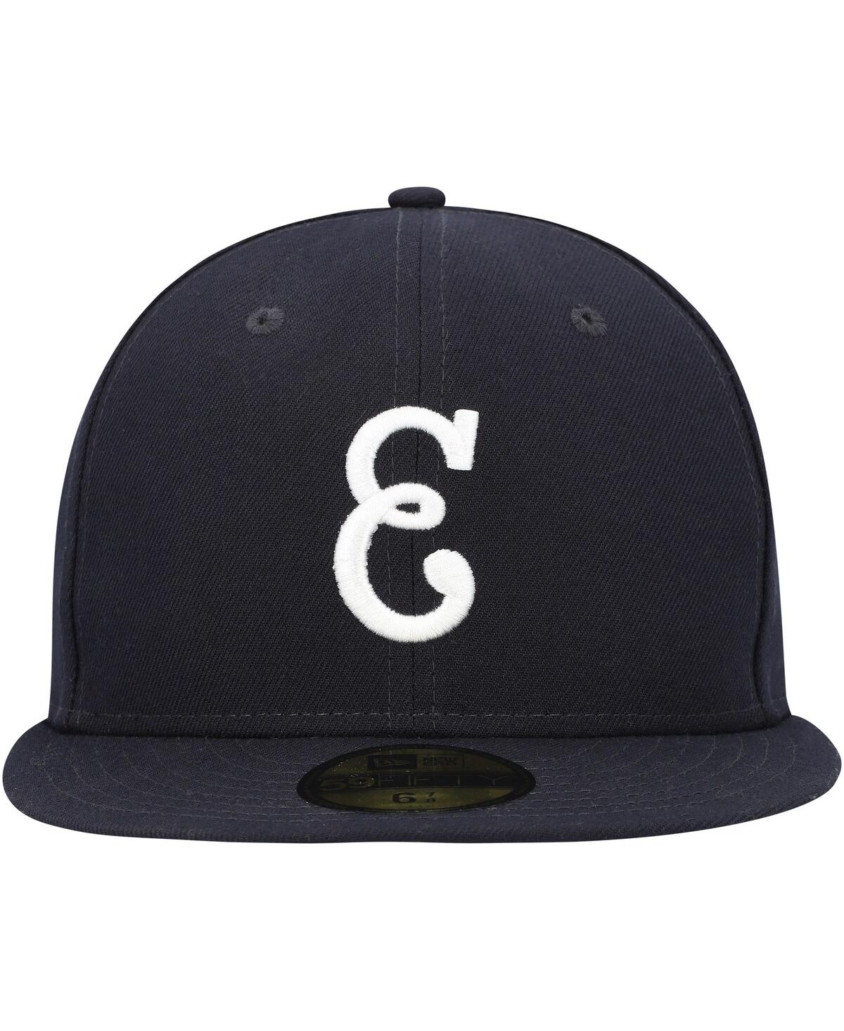Men's New EraHouston Astros Turn Back The Clock 59FIFTY Fitted Hat - Navy