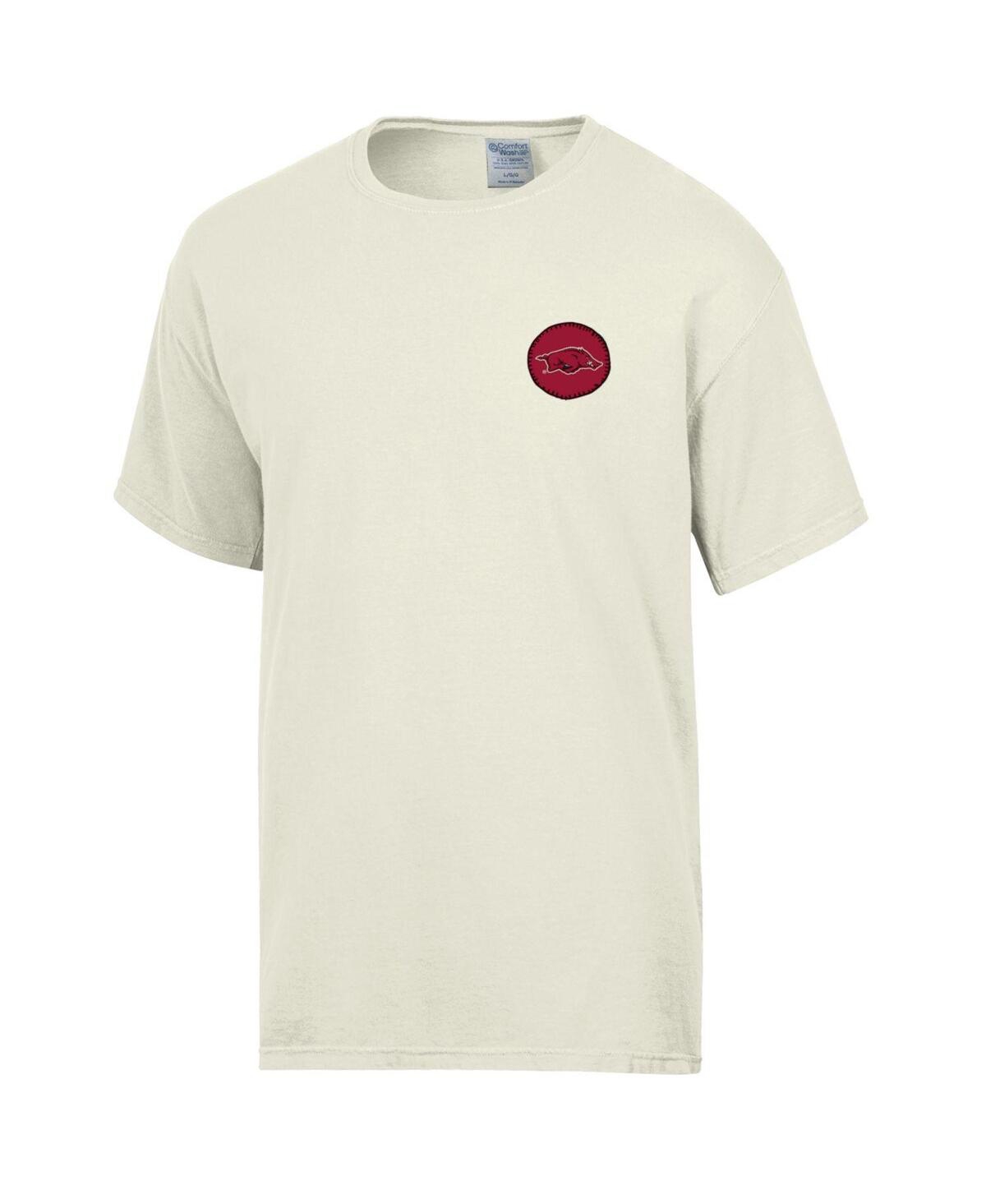 Shop Comfortwash Men's  Cream Arkansas Razorbacks Camping Trip T-shirt