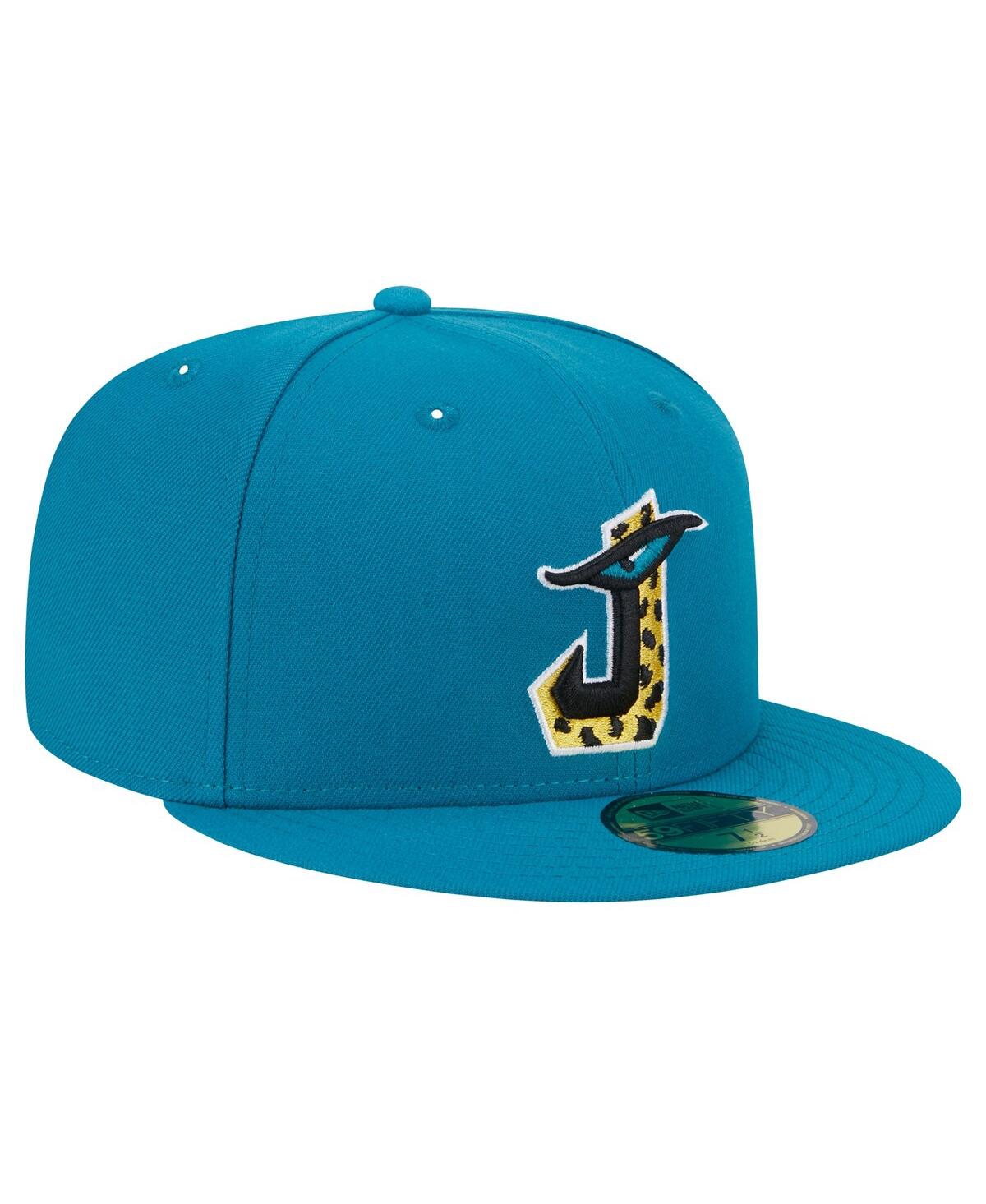 Men's New EraJacksonville Jaguars City Originals 59FIFTY Fitted Hat - Teal