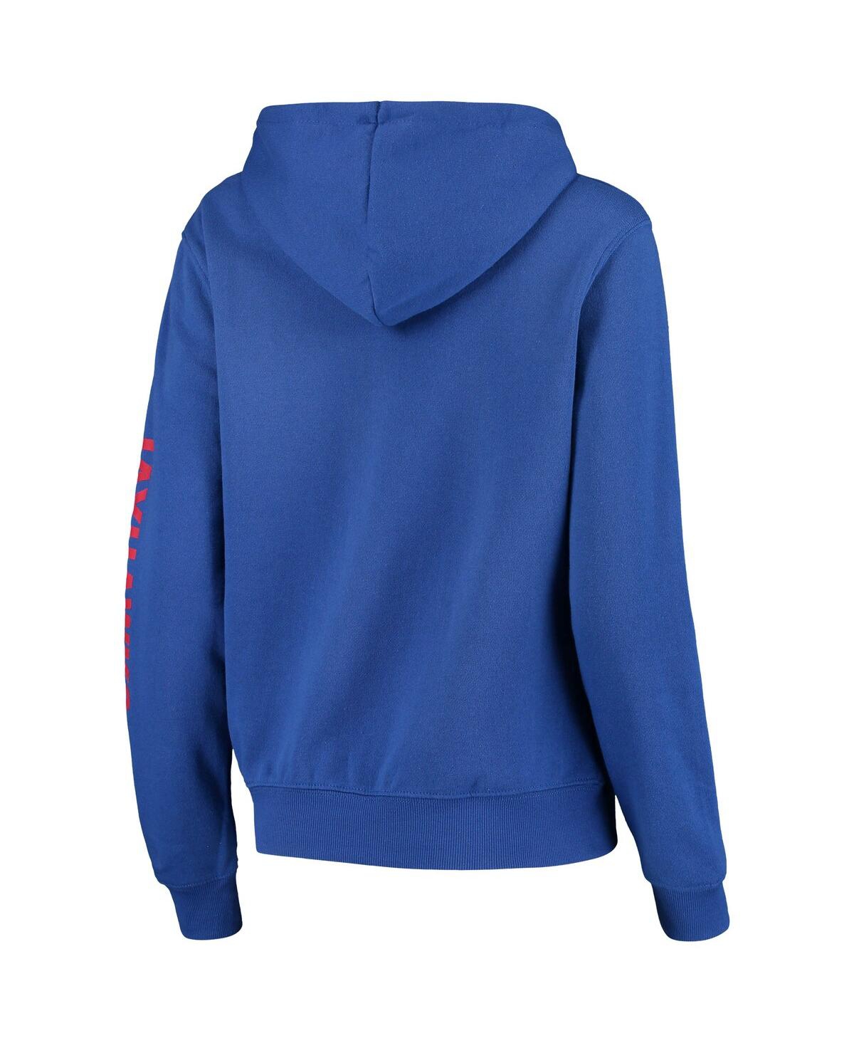 Colosseum Women's  Royal Kansas Jayhawks Loud And Proud Pullover Hoodie In Royal