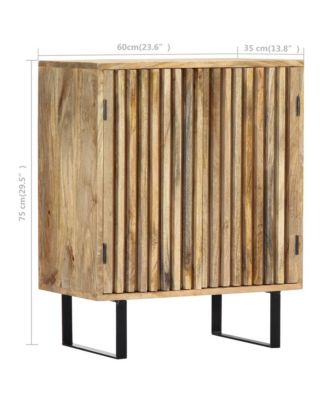Sideboard 23.6"x13.8"x29.5" Solid Mango Wood