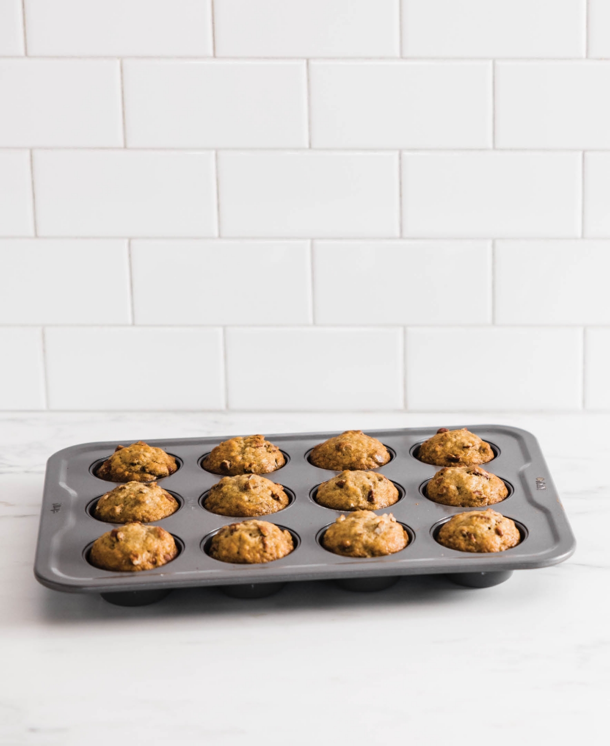 Shop Ninja Foodi Neverstick Premium 12 Cup Muffin Pan In Gray