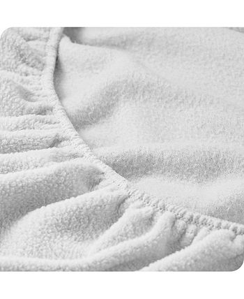 Bare Home Polar Fleece Fitted Sheet Twin - Sand