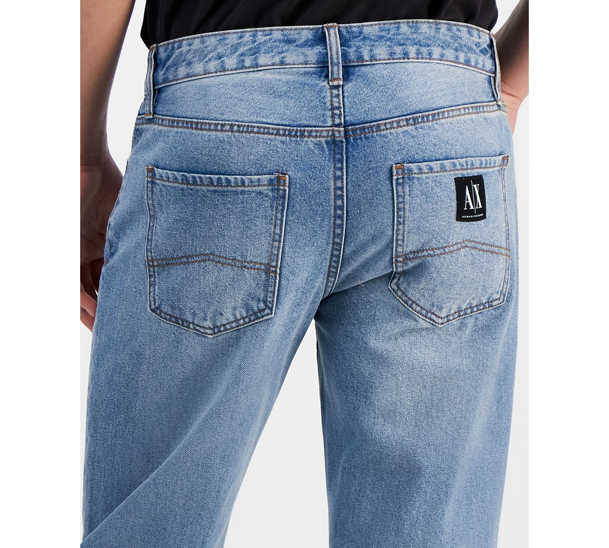 A|X Armani Exchange Men's Slim-Fit Indigo Denim Jeans