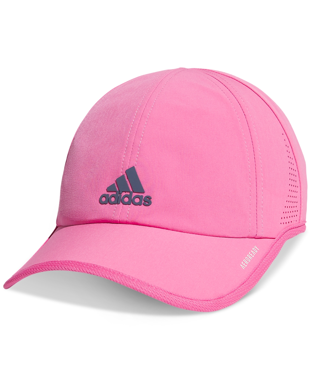 Shop Adidas Originals Women's Superlite 2.0 Adjustable Logo Cap In Pulse Magenta Pink,preloved Ink Blue