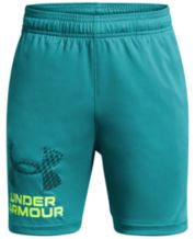  Under Armour Girls' Fly by Shorts, (001)  Black/White/Reflective, X-Small : Clothing, Shoes & Jewelry