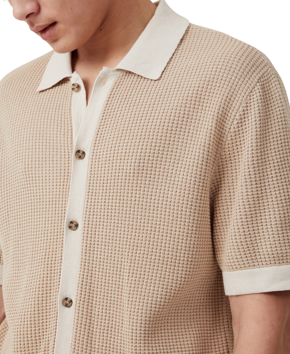 COTTON ON MEN'S PABLO SHORT SLEEVE SHIRT 