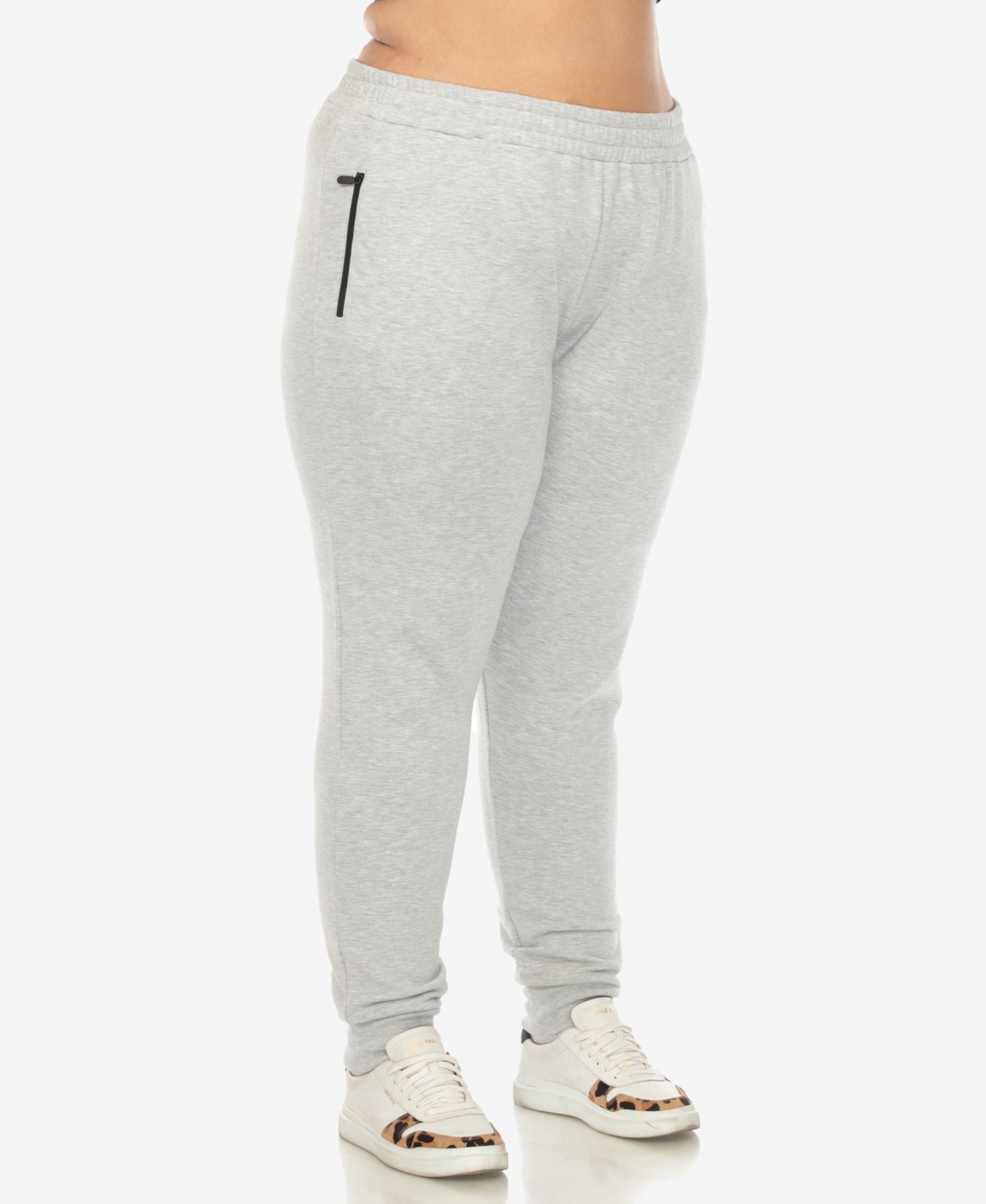 Plus Size Fleece Lined 2-Piece Tracksuit Set