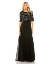 Black long dress macys online