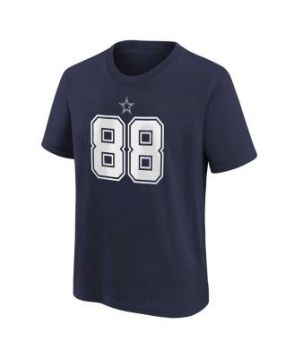 Preschool Boys and Girls CeeDee Lamb Navy Dallas Cowboys Player Name and Number T-shirt