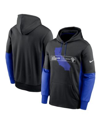 売れ筋商品|||ナイキ パーカー・スウェットシャツ アウター レディース Men's Black Los Angeles Rams Color Block Fleece Performance Pullover Hoodie Black Nike Men's Black Los Angeles Rams Color Block Fleece