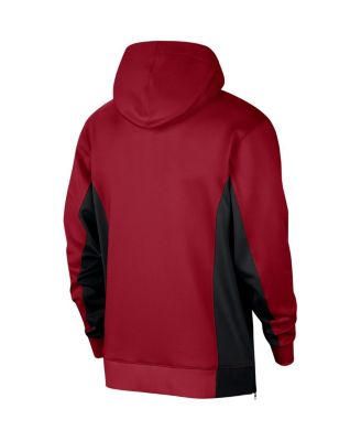 Men's Red Miami Heat 2023/24 Authentic Showtime Full-Zip Hoodie