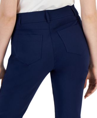 Petite Curvy Straight Leg Pants, Petite & Petite Short