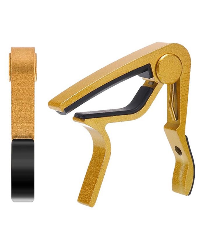 5 Core Guitar Capo Gold Premium Aluminum Capo for Acoustic Guitars