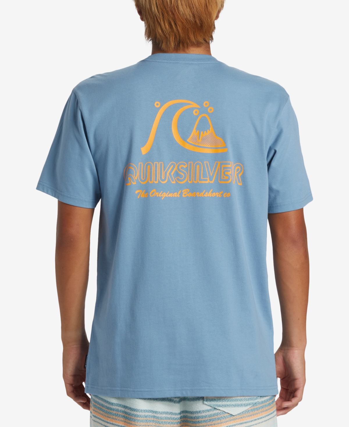 Men's The Original Boardshort Crewneck T-shirt - Blue Shadow