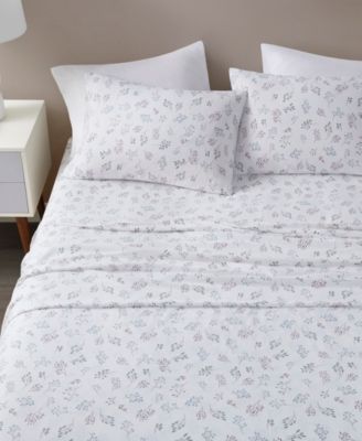 Extra Deep Pocket Cotton Flannel 4-Pc. Sheet Set, Queen