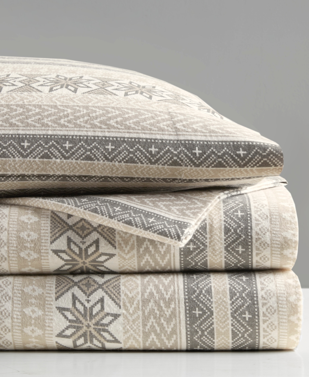 Madison Park Novelty Printed Cotton Flannel 4-pc. Sheet Set, Full