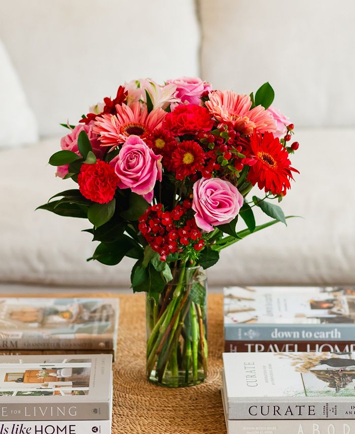 BloomsyBox Velvet Blush Fresh Flower Bouquet Macy's