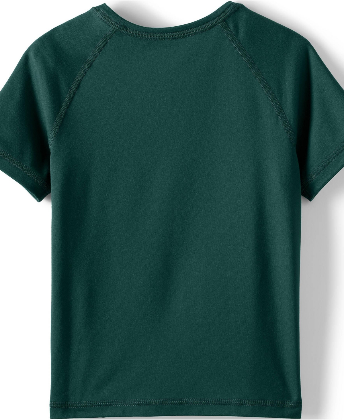 Lands' End Girls School Uniform Kids Short Sleeve Active Tee