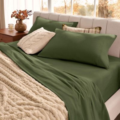 Organic Flannel Sheet Queen